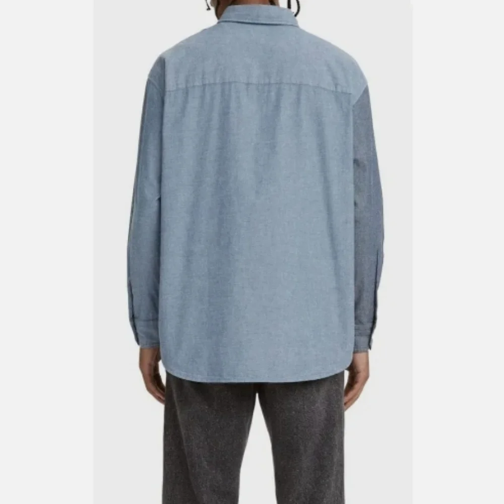 Levi's Oversized Two Tone Jean Button Down shirt